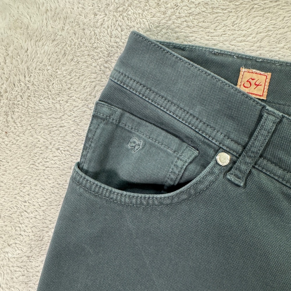 Marco Pescarolo Nerano M Mens 36x28 Pants Green Cotton Made in Italy Casual EUC - Picture 4 of 16